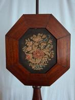 Openhaard accessoire - Mahonie, Textiel (zijde/wol, Antiek en Kunst