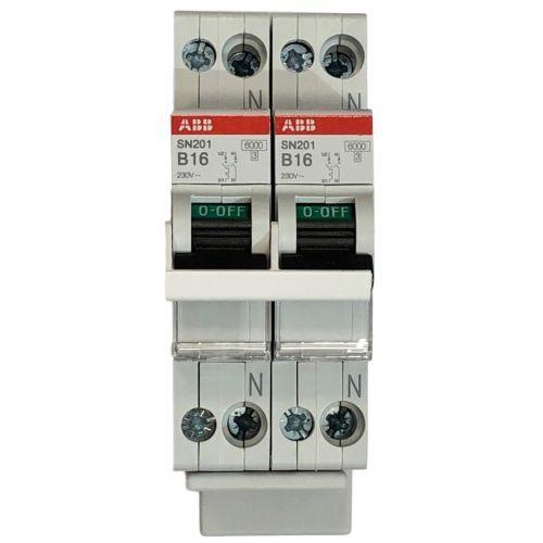 ABB fornuisgroep 2x230V, Doe-het-zelf en Verbouw, Elektra en Kabels, Nieuw, Ophalen of Verzenden