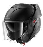 Shark OXO - Mat Zwart, Motoren, Kleding | Motorhelmen, Nieuw met kaartje, Systeemhelm, Verzenden, Shark