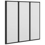 Badscherm 3 panelen 117x120 | Retourdeal | 40% Korting, Huis en Inrichting, Ophalen of Verzenden, Nieuw, Wit, Overige typen