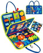 Eco Toys Blauw Busy Board Activiteitenboek, Verzenden, Nieuw