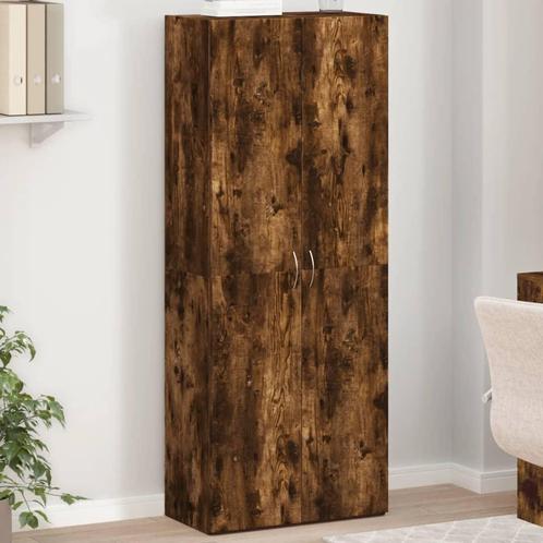 vidaXL Archiefkast 60x32x153 cm bewerkt hout gerookt, Huis en Inrichting, Kasten | Roldeurkasten en Archiefkasten, Nieuw, Verzenden