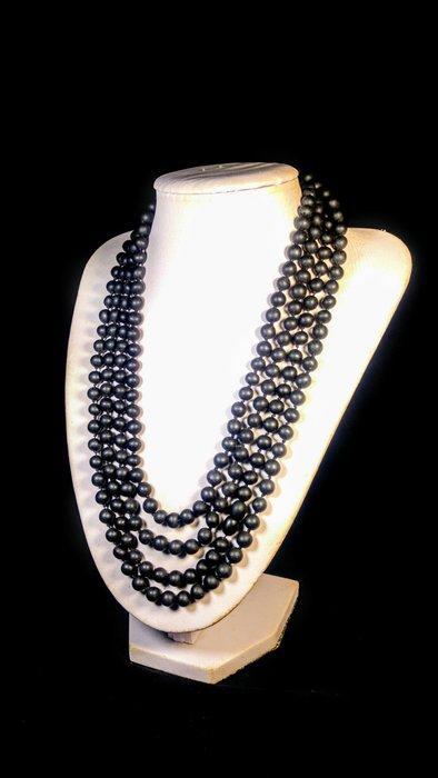 Extra lange Baltische amber - Zwarte kleuren streng -, Verzamelen, Dierenverzamelingen