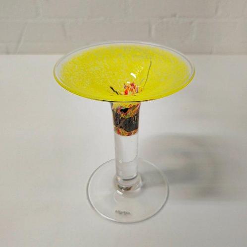 Kosta Boda - Bertil Vallien - Kaarsenhouder Satelliet - Glas, Antiek en Kunst, Antiek | Glas en Kristal