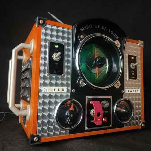 Spirit of St Louis - aviation field radio (MKII) Radio, Antiek en Kunst, Antiek | Wandborden en Tegels