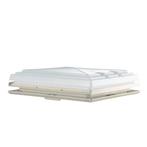MPK Dakluik 40x40cm Wit Kader+Vliegenhor, Caravans en Kamperen, Nieuw