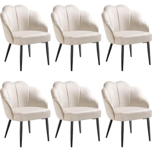Cocktail stoel Hellen, gestoffeerd met fluwelen bekleding -, Huis en Inrichting, Stoelen, Verzenden