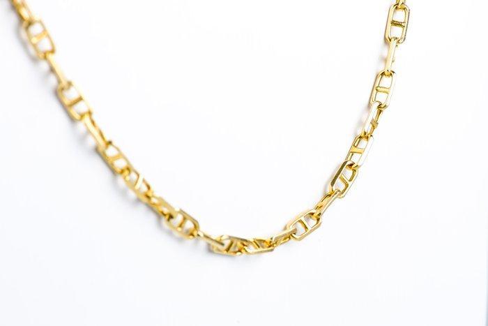 Halsketting - 18 karaat Geel goud, Sieraden, Tassen en Uiterlijk, Kettingen