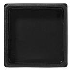 ProPlus Vierkante insteekdoppen - 60 x 60 mm - zwart - se..., Ophalen of Verzenden, Nieuw