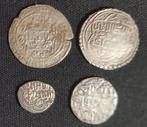Islamitisch. Lot of 4 Silver Coins Including Mongol