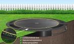 Flat to the ground trampoline Capital Play Black 305 cm, Kinderen en Baby's, Speelgoed | Buiten | Trampolines, Nieuw, Ophalen of Verzenden