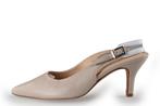 Peter Kaiser Slingbacks in maat 37 Beige | 10% korting, Kleding | Dames, Schoenen, Peter Kaiser, Verzenden, Beige, Zo goed als nieuw