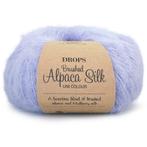 DROPS Brushed Alpaca Silk Uni Colour - 17 licht lavendelbl, Hobby en Vrije tijd, Breien en Haken, Ophalen of Verzenden, Nieuw