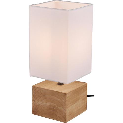 LED Tafellamp - Tafelverlichting - Trion Wooden - E14, Huis en Inrichting, Lampen | Tafellampen, Nieuw, Hout, Ophalen of Verzenden