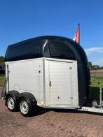 Prachtige Bockmann Vol-alu 2-paards met zadelkamer!, Ophalen, Zo goed als nieuw, Aluminium, 2-paards trailer