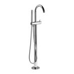 Vrijstaande Badmengkraan Sapho Rhapsody 107.7 cm met, Ophalen of Verzenden, Nieuw, Chroom, Kraan