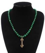 Smaragden ketting boeddhistische Dorje / Vajra - Obstakels