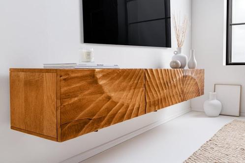 Massief houten tv-meubel SCORPION 160cm bruine mango, Huis en Inrichting, Kasten | Televisiemeubels, Ophalen of Verzenden