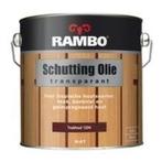 Rambo Schutting Olie Transparant - licht eiken - 2,5 liter, Overige kleuren, Nieuw, Ophalen of Verzenden, Verf