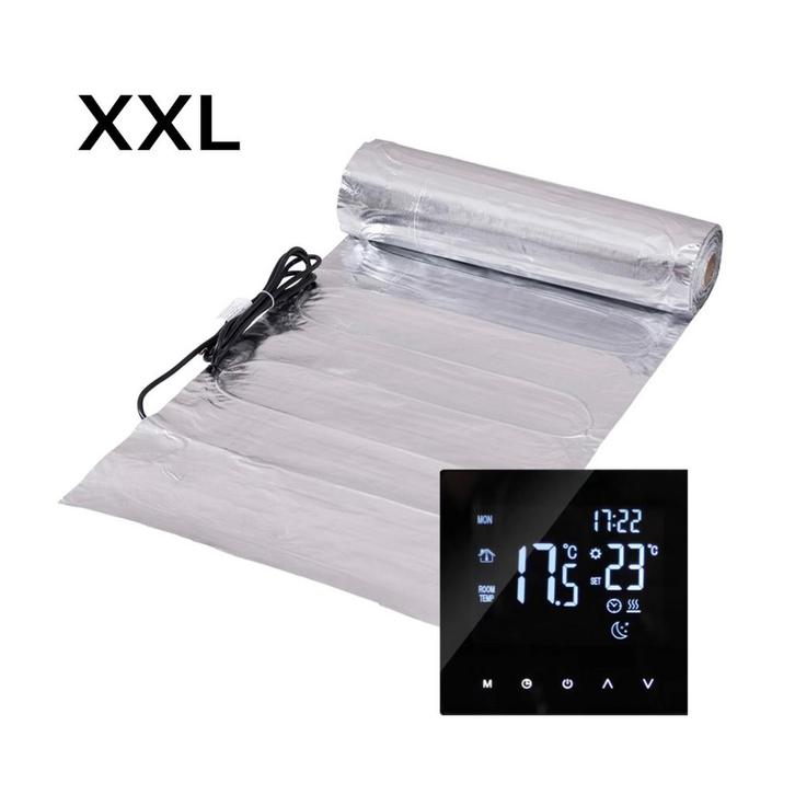 XXL  elektrische vloerverwarming  16A 80 m², Doe-het-zelf en Verbouw, Verwarming en Radiatoren, Nieuw, Ophalen of Verzenden