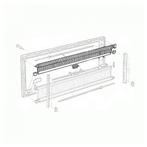 Dometic S3, S4 Vliegenrollo 60x60, Ophalen of Verzenden, Nieuw