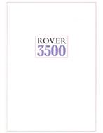 1971 ROVER 3500 BROCHURE NEDERLANDS, Boeken, Auto's | Folders en Tijdschriften, Nieuw, Author