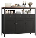 Wit Dressoir met Lades & Deuren – 108x98 cm, Modern Design, Verzenden, Nieuw