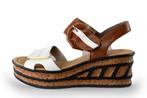 Rieker Sleehakken in maat 37 Wit | 10% extra korting, Verzenden, Wit, Zo goed als nieuw, Schoenen met hoge hakken