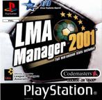 LMA Manager 2001-Standaard (PlayStation 1) Gebruikt, Spelcomputers en Games, Ophalen of Verzenden, Zo goed als nieuw