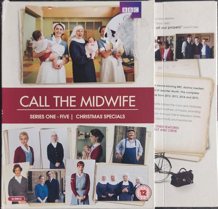 Call the midwife series 1-5  (Engels)   Gratis verzenden, Cd's en Dvd's, Dvd's | Overige Dvd's, Zo goed als nieuw, Boxset, Vanaf 12 jaar