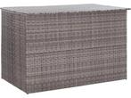 vidaXL - Tuinbox - 150x100x100 - cm - poly - rattan - grijs, Tuin en Terras, Verzenden, Nieuw