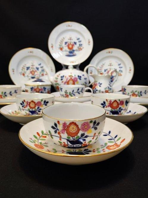 Meissen - Theeservies (21) - für 6 Personen, Antiek en Kunst, Antiek | Meubels | Tafels