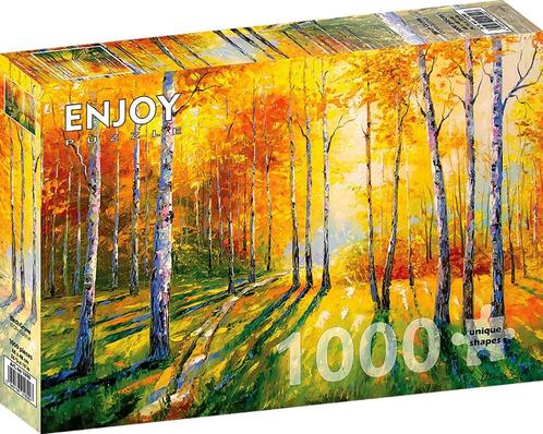 Birch Grove Puzzel (1000 stukjes) | Enjoy Puzzle - Puzzels, Hobby en Vrije tijd, Denksport en Puzzels, Nieuw, Verzenden