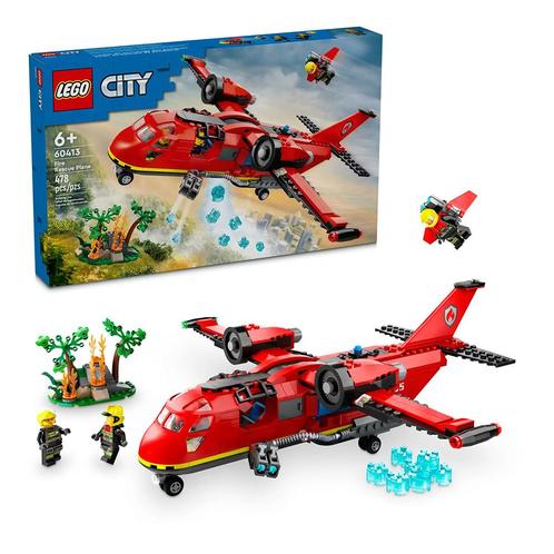 LEGO City - Fire Rescue Plane 60413, Kinderen en Baby's, Speelgoed | Duplo en Lego, Ophalen of Verzenden