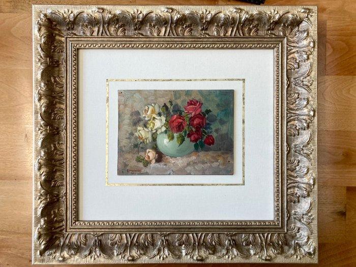Frans Oerder (1867-1944) - Stilleven met rozen, Antiek en Kunst, Kunst | Schilderijen | Klassiek