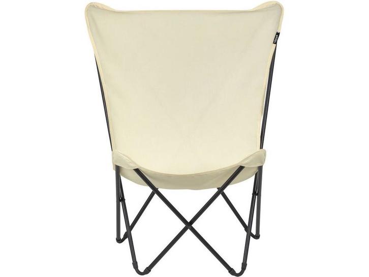 Lafuma Maxi Pop Up - Vlinderstoel - Opvouwbaar - Ecru, Caravans en Kamperen, Kampeermeubelen, Zo goed als nieuw, Verzenden