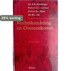 Rechtshandeling en overeenkomst / Studiereeks burgerlijk, Verzenden, Gelezen, A.R. Bloembergen