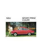 1971 NSU SPORT-PRINZ COUPÉ BROCHURE DUITS, Nieuw, Author