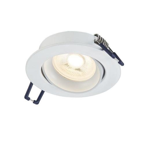 LED Spot - Carme - Dimbaar - Philips - Mat wit, Huis en Inrichting, Lampen | Spots, Verzenden