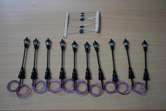 TIM light H0 - Modeltreinlandschap (10) - 85 mm hoogte;, Hobby en Vrije tijd, Modeltreinen | H0