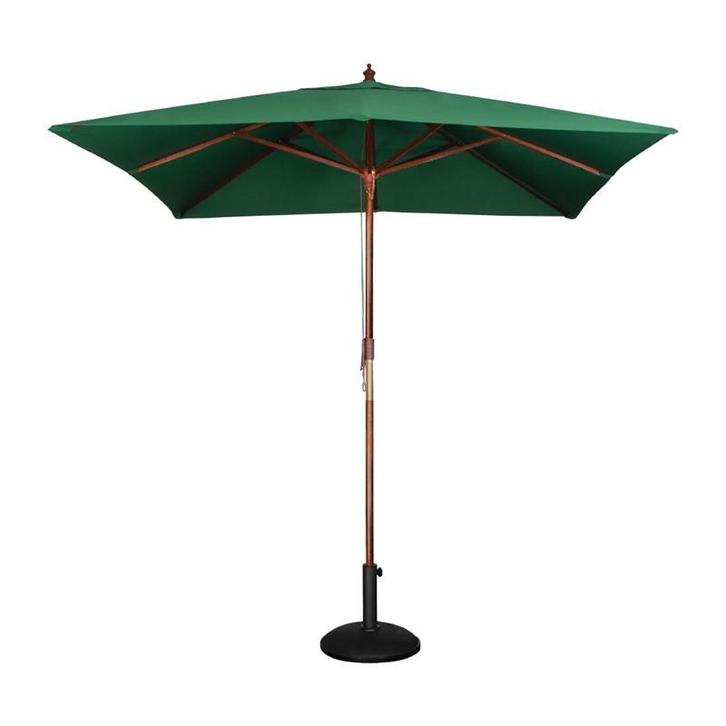 Bolero vierkante groene parasol 2,5 meter, Zakelijke goederen, Horeca | Meubilair en Inrichting, Verzenden