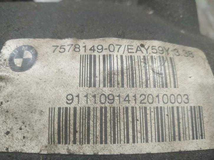 Differentieel achter 7578149-07,757814907, 3.38, Auto-onderdelen, Transmissie en Toebehoren, Gebruikt, BMW, Ophalen of Verzenden
