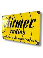 Airmec Radios - Emaille plaat - Emaille