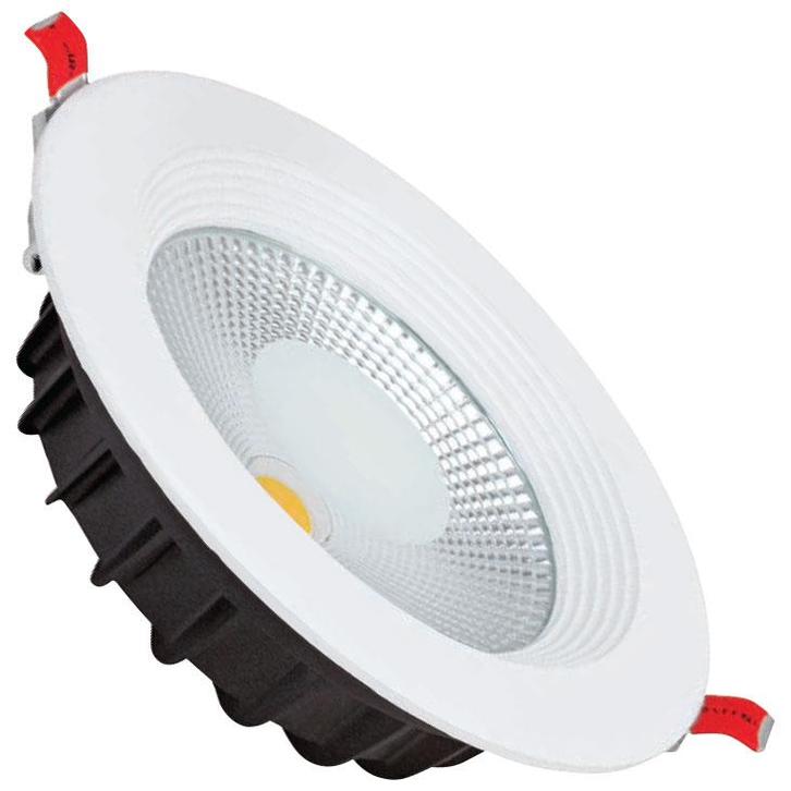 LED Downlight - Inbouw Rond 15W - 6400K, Huis en Inrichting, Lampen | Spots, Plafondspot of Wandspot, Nieuw, Led, Metaal of Aluminium