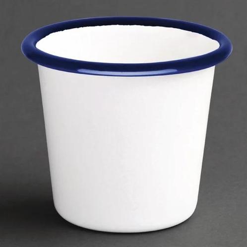 Emaille sauspotje | RVS | 11,4cl | 6 stuks, Zakelijke goederen, Horeca | Overige, Verzenden