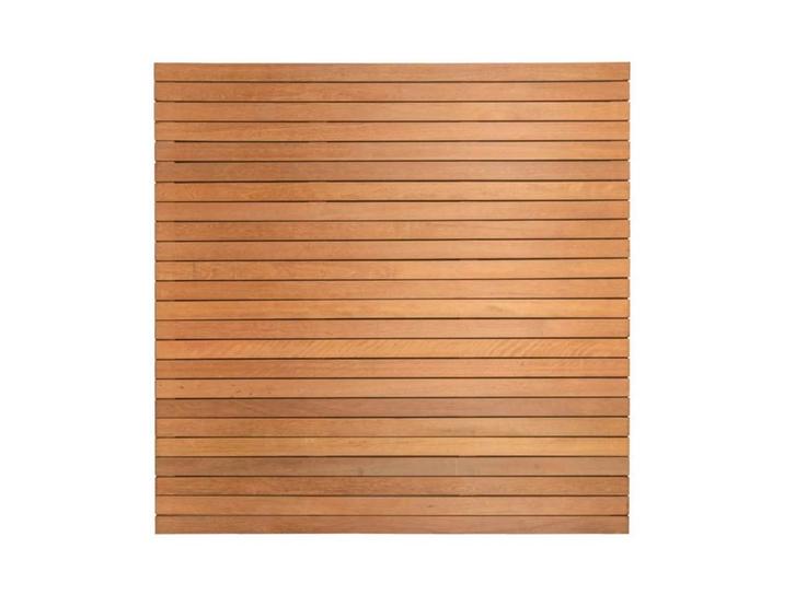 Schutting hardhout modern, 180 x 180 cm, Tuin en Terras, Schuttingen