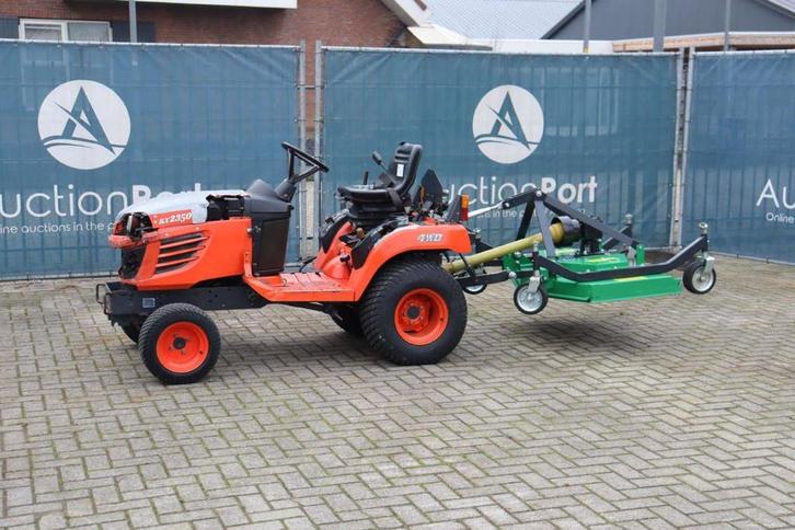 Veiling: Minitractor Kubota BX2350 Diesel 22pk met maaier, Zakelijke goederen, Agrarisch | Tractoren, Gebruikt, Overige merken