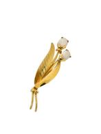 Zonder Minimumprijs - Broche - 14 karaat Geel goud Opaal -, Sieraden, Tassen en Uiterlijk, Antieke sieraden