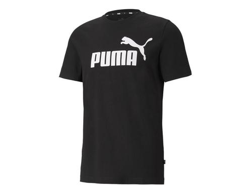 Puma - ESS Logo Tee - Zwart T-shirt Heren - XL, Kleding | Heren, T-shirts