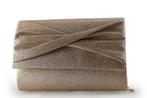 Manfield Clutch in maat standaard Goud, Sieraden, Tassen en Uiterlijk, Tassen | Damestassen, Verzenden, Zo goed als nieuw